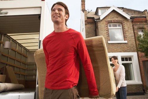 Furniture pick-up and vehicle transport service