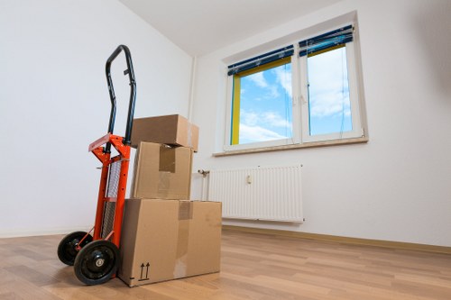 House removals service supporting a London moving day