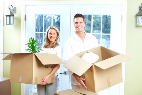 Local moving team handling a city relocation